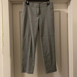 Anne Klein The Director Grey Checkered Cropped Dress Pants!